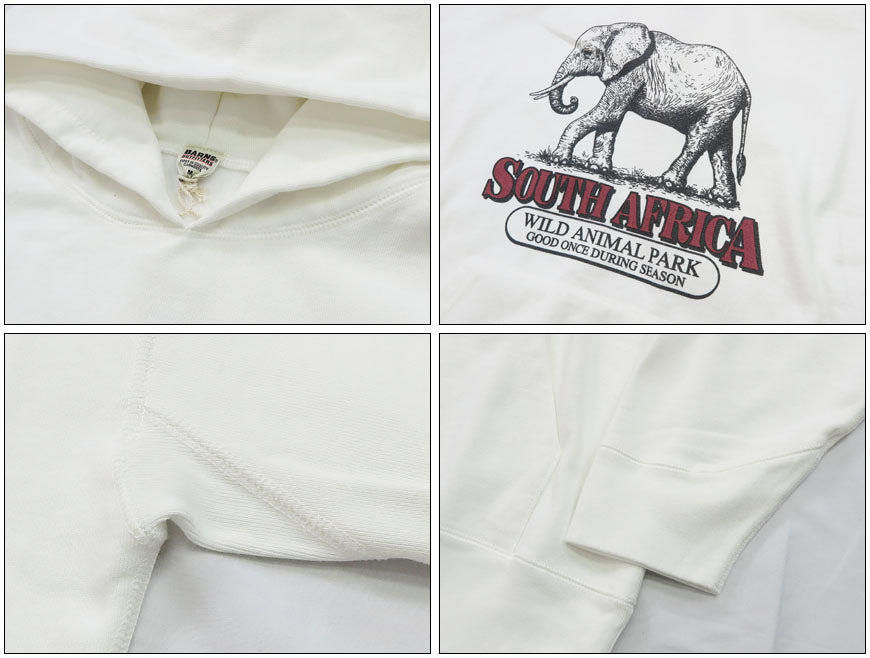 Barns BARNS Langarm Pullover Hoodie Athletic Serie Print Pigmentfärbung „Wild Animal Park“ BR-24446