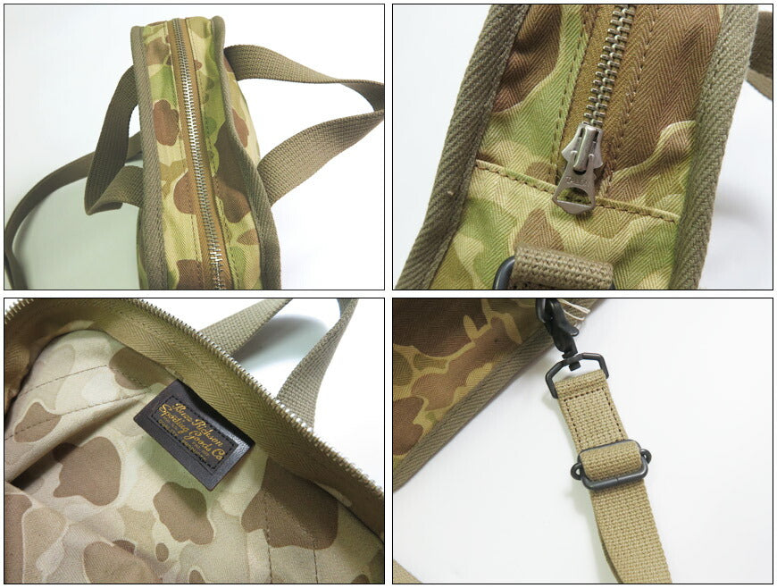 Buzz Rickson's TYPE G-3A Camouflage Schultertasche Frogskin-Camo Tarnmuster BR02879