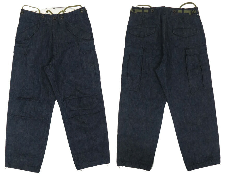 バズリクソンズ Buzz Rickson's M-51 デニム シェル トラウザーズ M-1951 DENIM TROUSERS SHELL .FIELD.SHORT LENGTH カーゴパンツ ミリタリー BR42586