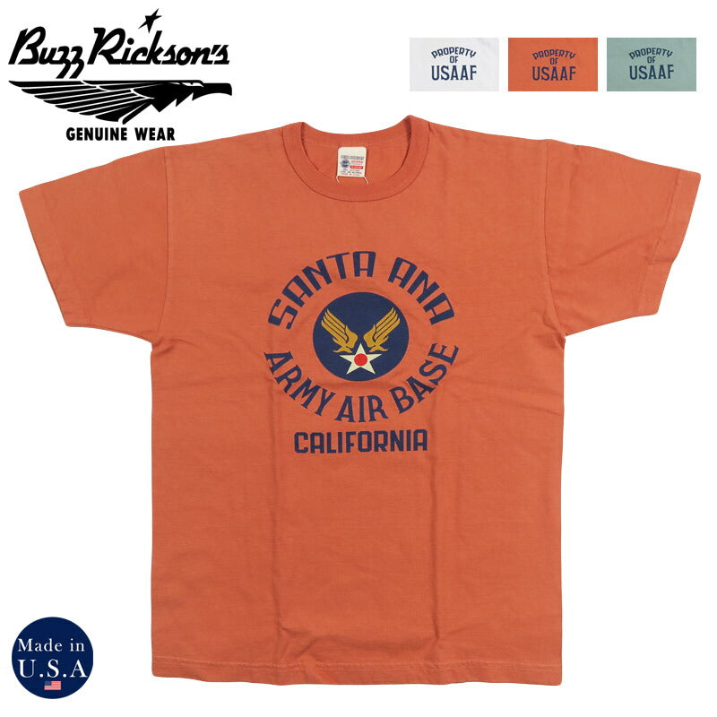 バズリクソンズ BUZZ RICKSON'S 半袖Tシャツ プリント S/S T-SHIRTS
