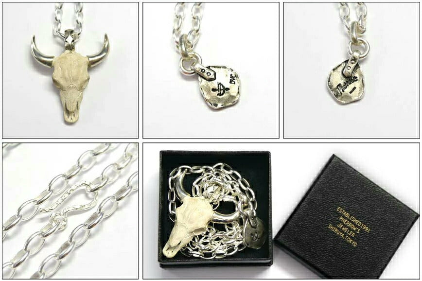 フェローズ Pherrow's バッファロー ペンダント & チェーン シルバー925 BUFFALO PENDANT