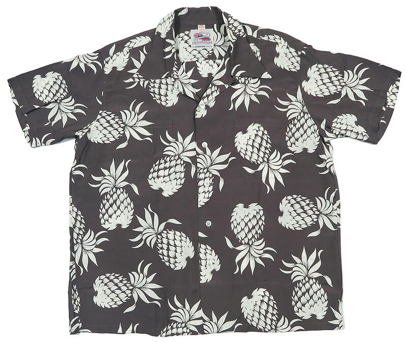 Sun Surf SUN SURF Duke Kahanamoku korte mouw rayon aloha-shirt DUKE'S PINEAPPLE Hawaiiaans shirt Duke Kahanamoku Special Edition DK36201 【Lente/Zomer 2026 nieuw】