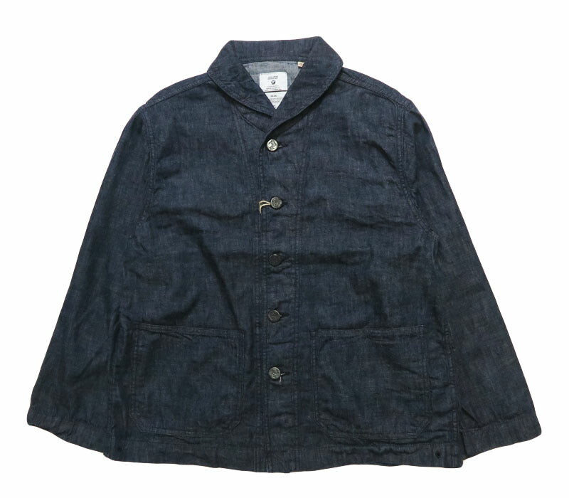 フルカウント FULLCOUNT Áo khoác phủ denim cổ khăn choàng USN FC2052-1 【Bộ sưu tập Xuân Hè 2026】