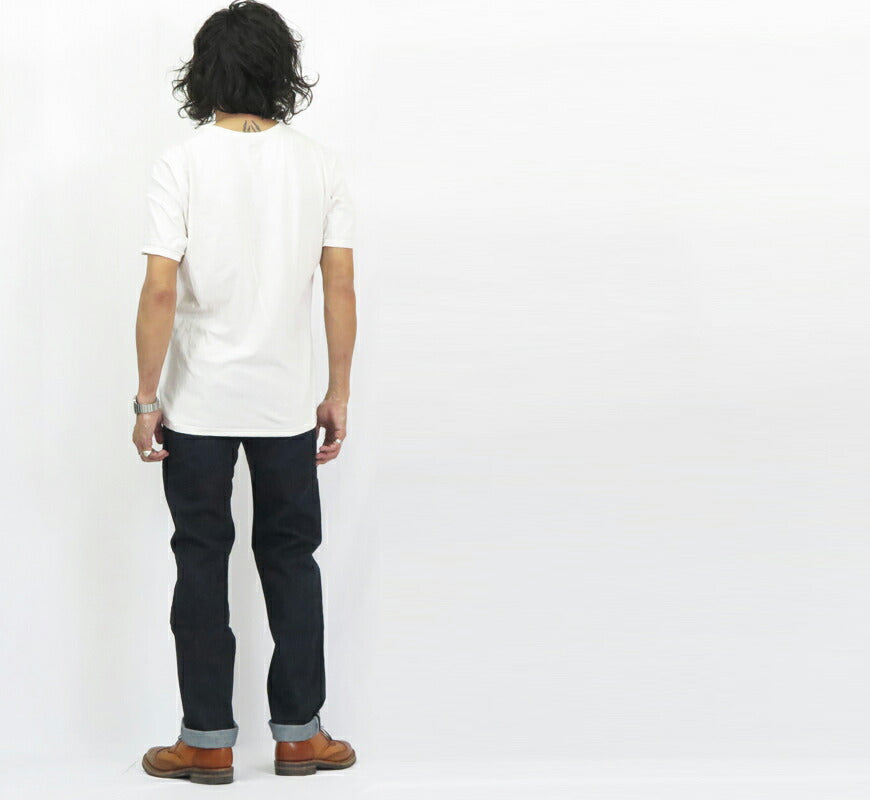 THE FLAT HEAD FN-3009 14,5oz Tapered Straight Jeans