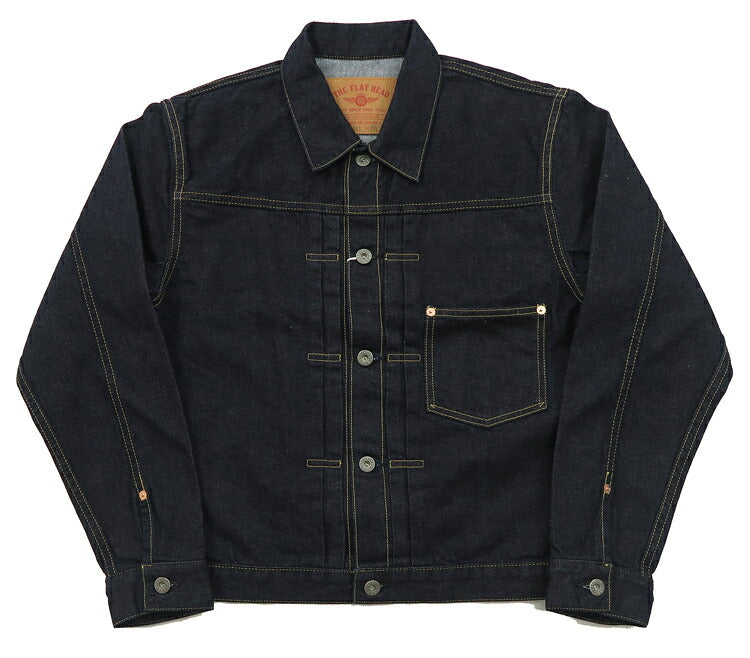 フラットヘッド THE FLAT HEAD 40's 12oz デニムジャケット 1st ファーストモデル ジージャン FN-OJ-SD001 【2026年秋冬新作】