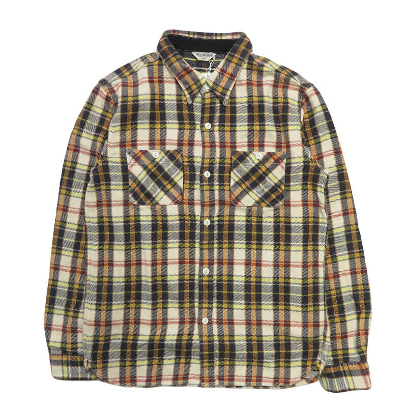 フラットヘッド THE FLAT HEAD Kariertes Flanellhemd FN-SNR-014L