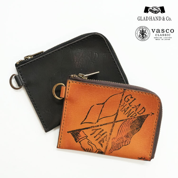 VASCO × GLAD HAND ヴァスコ グラッドハンド レザー コインケース VASCO × GLAD HAND ヴァスコ グラッドハンド レザー コインケース