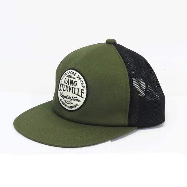 GANGSTERVILLE 갱스터빌 CIRCLE SIG - TRUCKER CAP 트러커 캡 GLAD HAND 글래드 핸드 GSV51G01