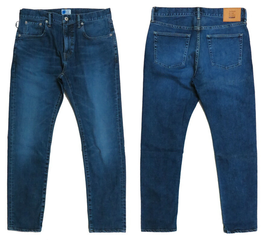 JAPAN BLUE JEANS ジャパンブルー ジーンズ กางเกงยีนส์ผ้าดิบ 12oz อัลติเมทสเตรทช์เดนิม ทรงสลิม สีอินดิโก้เข้ม JBAG1322-D01