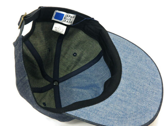 JAPAN BLUE JEANS ジャパンブルージーンズ Denim Baseballcap 10oz Militär-Denim Hut JBCA10015S
