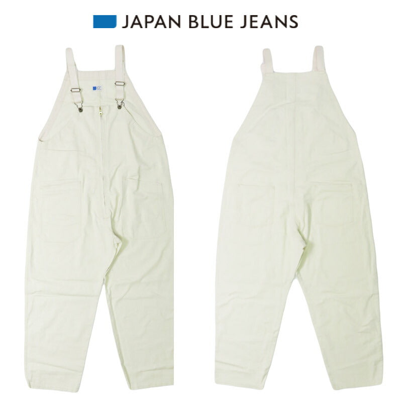 JAPAN BLUE JEANS Japan Blue Jeans Zip-Front Latzhose Natur JBPT1022-NAT