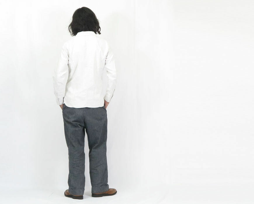 DALLES & CO ダリーズ&コー Kemeja Lengan Panjang 20's Jelico "20s Jelico shirt" Jelico DELUXEWARE