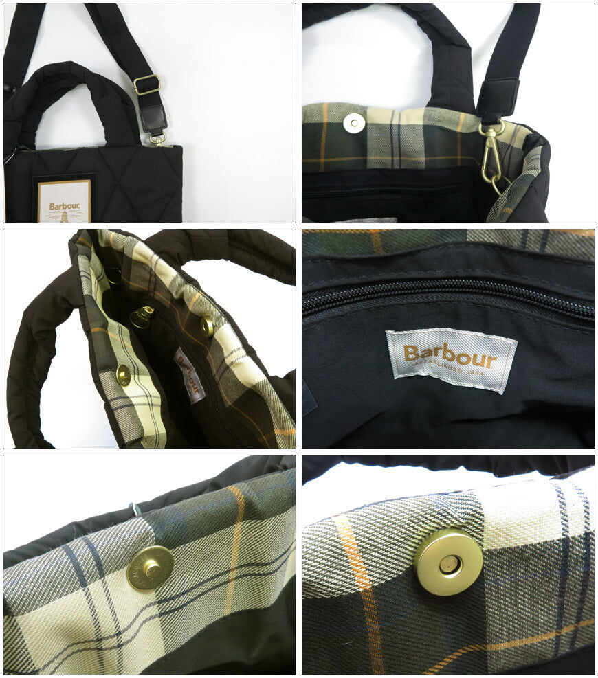 Barbour バブアー Mariah ミニ キルティング トートバッグ ミニバッグ バーブァー バブワー LBA0435