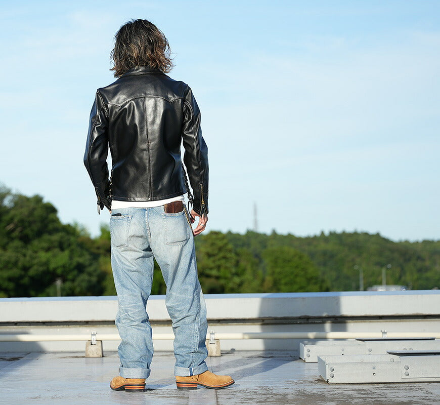 ラングリッツレザーズ Langlitz Leathers ダブル ライダース レザー ジャケット TURN 3 ライト・ウエイト・カウハイド