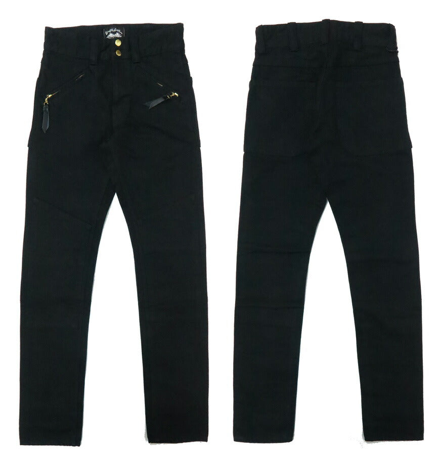 ラングリッツレザーズ Langlitz Leathers 13oz ブラックデニム コンペティション パンツ B.D Competition Breeches 【2026年春夏新作】
