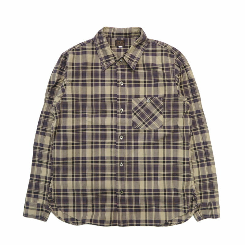 เดอลุกซ์แวร์ DELUXEWARE เสื้อเชิ้ตลายตารางคลาสสิกแขนยาว LV-34 【คอลเลกชันฤดูใบไม้ผลิ/ฤดูร้อน 2026】