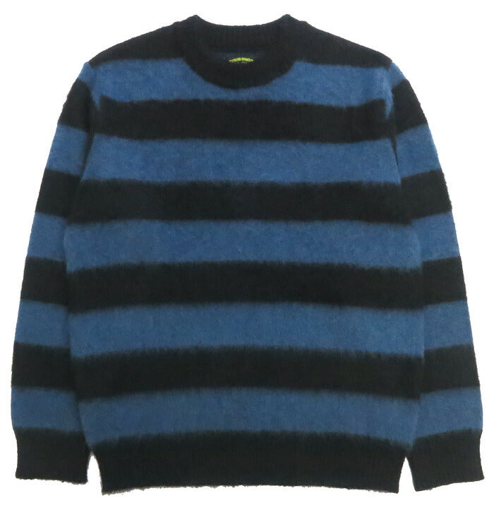 JELADO ジェラード Rundhals Streifen Mohair Pullover Lithium Mohair RG13839