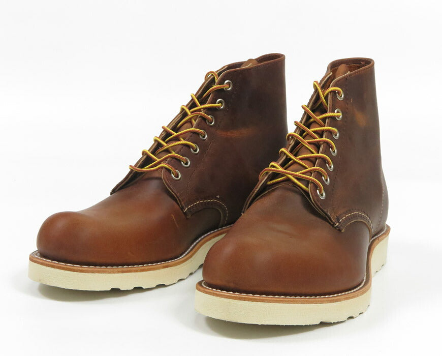 REDWING レッドウィング クラシックワークブーツ 6" Round-toe BLACK CHROME Style No.8165