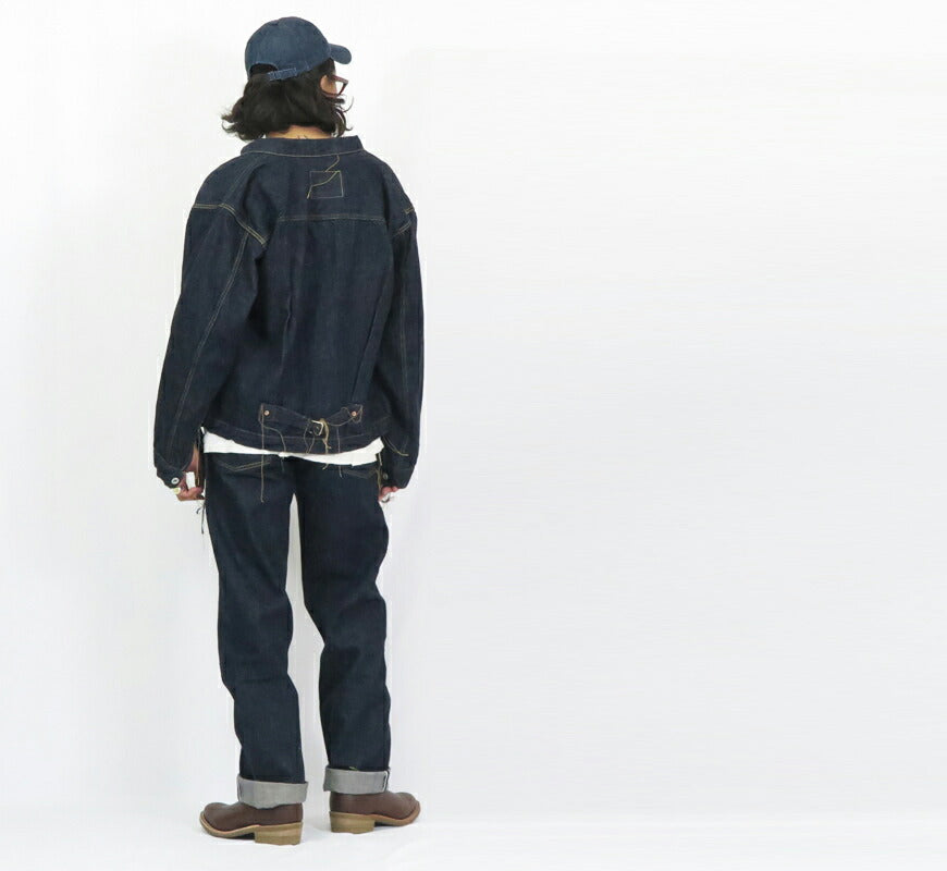 フルカウント FULLCOUNT S2107-24 大戦モデル デニムジャケット 1stモデル ブラウンコットン 13.7oz ジンバブエワイルドコットン
