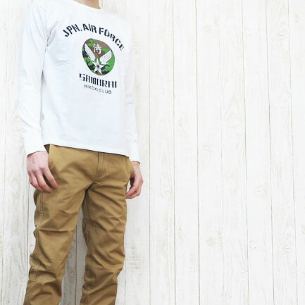 サムライジーンズSAMURAIJEANSTシャツ長袖「JPONAIRFORCE」