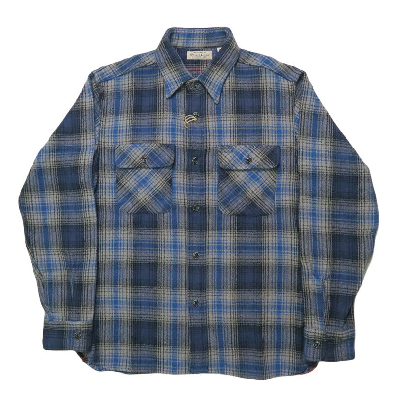 シュガーケーン SUGAR CANE 長袖 ワークシャツ ヘリンボーンツイルチェック FICTION ROMANCE HERRINGBONE TWILL CHECK WORK SHIRT SC29584
