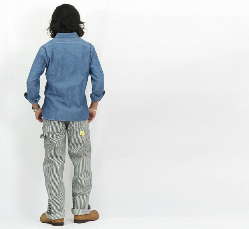SUGAR CANE シュガーケーン 11oz ヒッコリーストライプ ワークパンツ SC42496