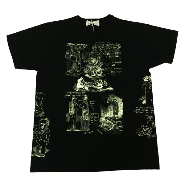 シュガーケーン SUGAR CANE 半袖 Tシャツ 1920's CARTOON AMONG OURSELVES Made in U.S.A SC79584