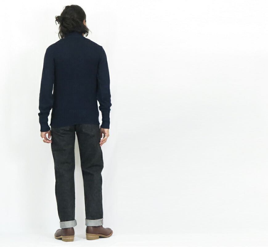シュガーケーン SUGAR CANE Mister Freedom cotton len chàm BRIDGE áo len SUBMARINER SC90263