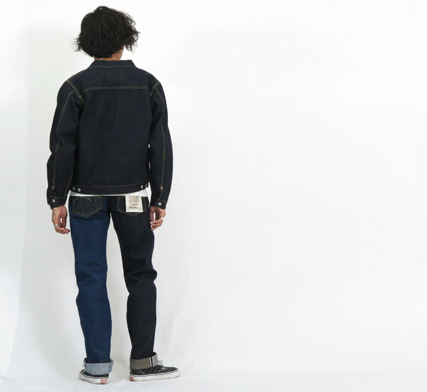 ดัลชิซาน สตูดิโอ ดาร์ติซาน STUDIO D'ARTISAN 14oz แจ็คเก็ตยีนส์ G3 ผ้าทอขวา แบบที่สอง ยีนส์หมายเลข 900 SD-492
