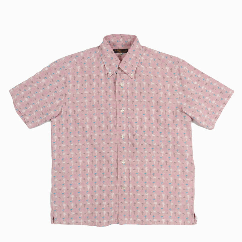 サンサーフ SUN SURF 半袖 クールマックスオックスフォードボタンダウンシャツ 「PALM TREE」 アロハシャツ SS39745 【2026年春夏新作】