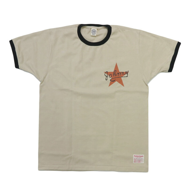 トイズマッコイ TOYSMcCOY Kaos Lengan Pendek Ringer JOHNNY RINGER TEE " BRMC " TMC2633【Koleksi Musim Semi Panas 2026】