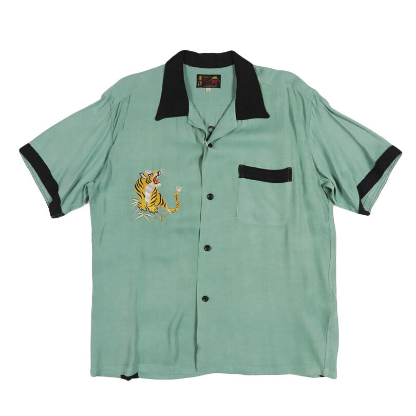 テーラー東洋 Tailor Toyo 半袖 スカ刺繍 ボウリングシャツ SUKA SHIRT "TIGER" TT39700 【2026年春夏新作】