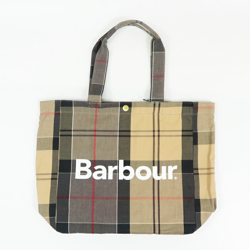 Barbour バブアー Túi tote họa tiết tartan Telfield Logo バーブァー バブワー UBA0751 【Bộ sưu tập Xuân Hè 2026】