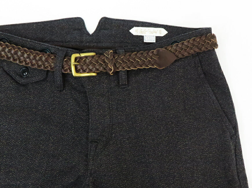 ART BROWN 아트 브라운 호윈사 크롬악셀 가죽 메쉬 벨트 VDB25155AB