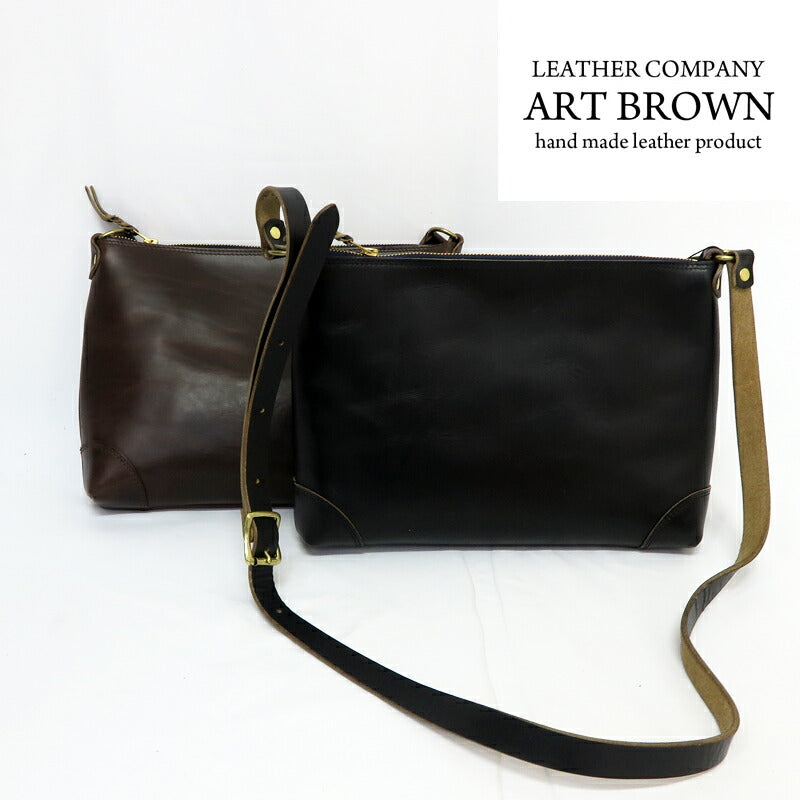 ART BROWN アートブラウン ホーウィン社 クロムエクセルサコッシュM VGC00074AB