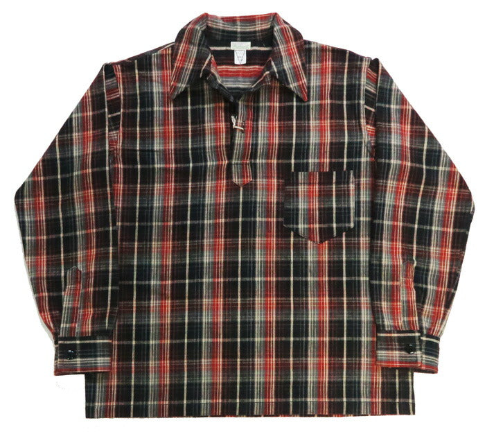 ウェアハウス WAREHOUSE Lot 3063 1930er WPA Einstecktaschen Pullover Flanell-Karohemd