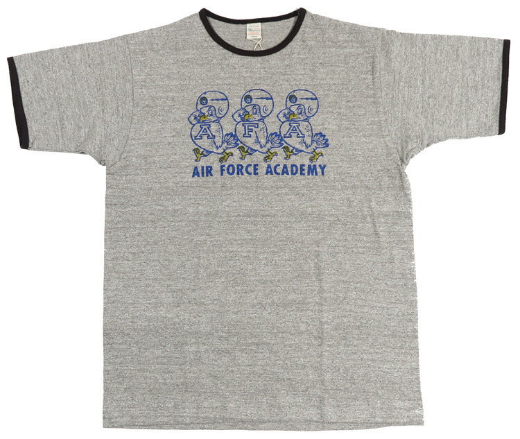 WAREHOUSE ウェアハウス Kurzarm Druck Ringer T-Shirt Shadow Border Lot.4059 AFA 【2026 Frühling/Sommer Neuheiten】