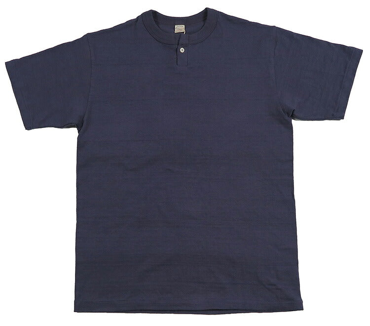 Warehouse WAREHOUSE Kurzarm 1-Knopf Henley-Ausschnitt T-Shirt 4082 【Neuheiten Frühjahr/Sommer 2026】