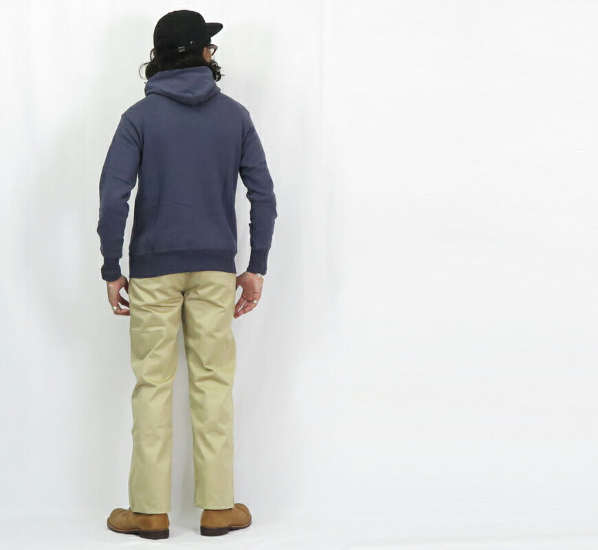 WAREHOUSE Pullover Sweatshirt Kapuzenpullover Lot 450 Zweifachnähte Kapuze Uni Plain