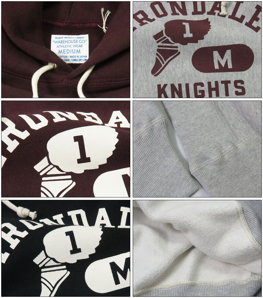 ウェアハウス WAREHOUSE Pullover Sweatshirt Kapuzenpullover Reverse Style Aufhängfutter "IRONDALE" Lot.484