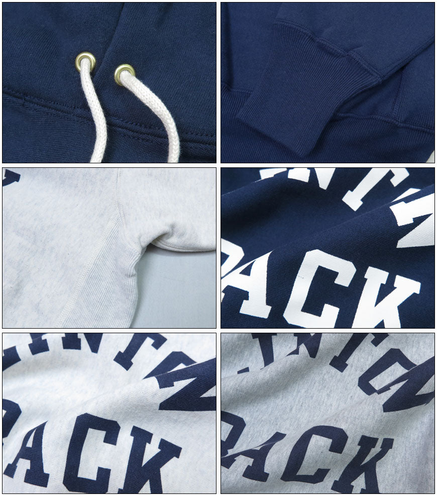 ウェアハウス WAREHOUSE Pullover Sweatshirt Hoodie Reverse Style Aufhängfleece „LINTON TRACK“ Lot.484