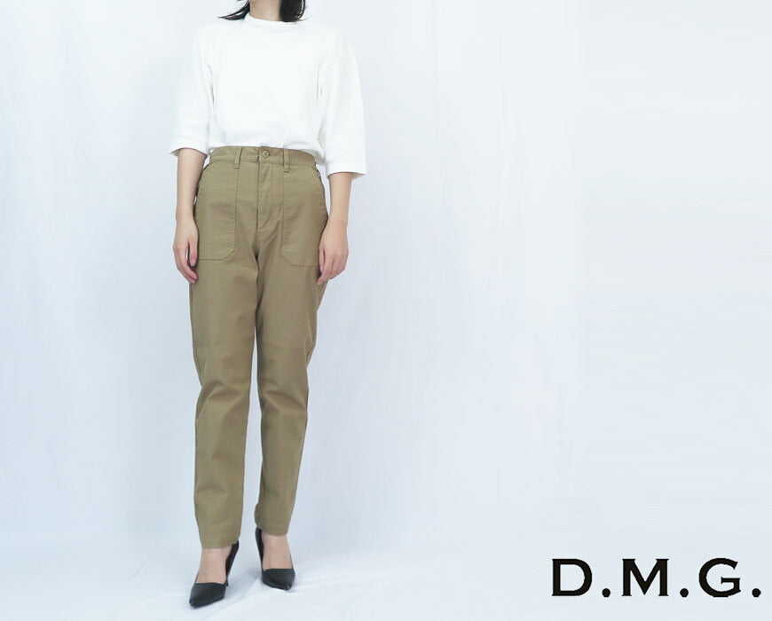 ドミンゴ D.M.G. DOMINGO Rückseite Satin Stretch Regret Baker Hose 14-292T