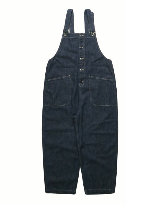 ドミンゴ D.M.G. DOMINGO 10oz Denim Große Taschen Latzhose Oversize MADE IN JAPAN 14-363D