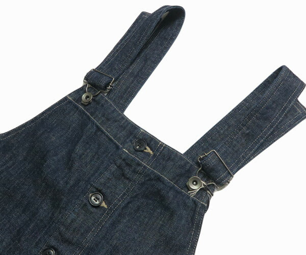 ドミンゴ D.M.G. DOMINGO 10oz Denim Große Taschen Latzhose Oversize MADE IN JAPAN 14-363D