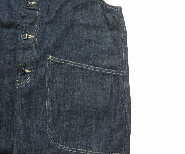 ドミンゴ D.M.G. DOMINGO 10oz Denim Große Taschen Latzhose Oversize MADE IN JAPAN 14-363D