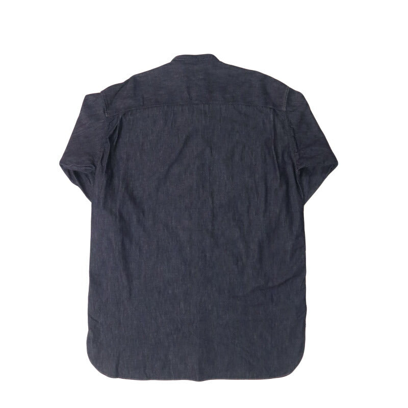 ドミンゴ D.M.G. DOMINGO 6oz Denim Overshirt Navy 16-825e