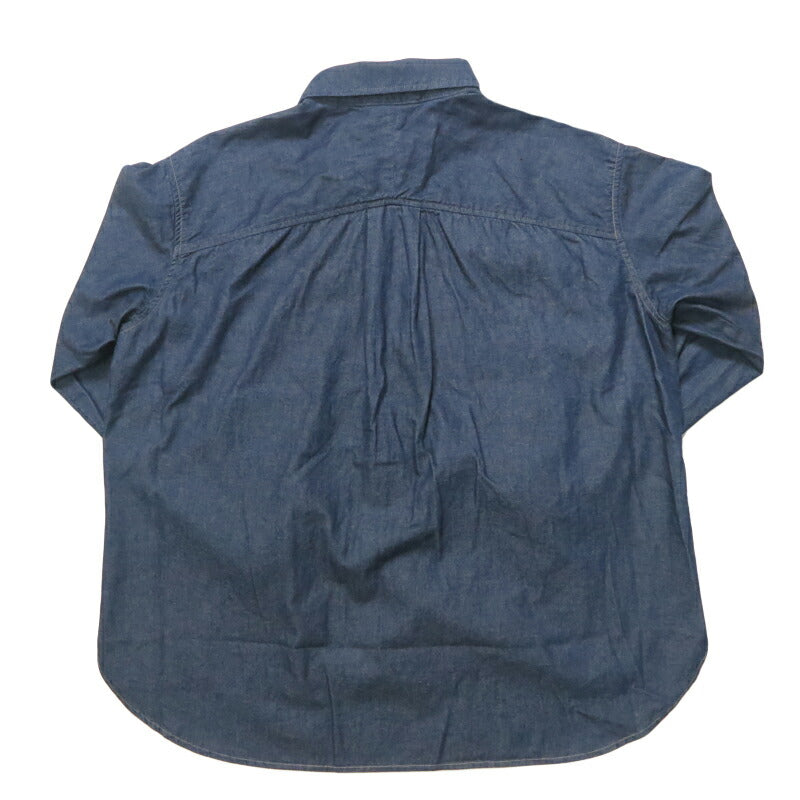 ドミンゴ D.M.G. DOMINGO 5oz Denim Naturhemd Langarm 16-842E