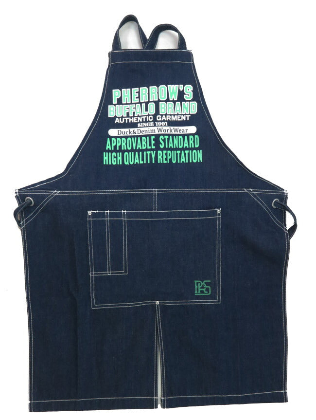 フェローズ Pherrow's Schürze Denim/Duck Outdoor Camping DIY Garagearbeit 25s-pde1