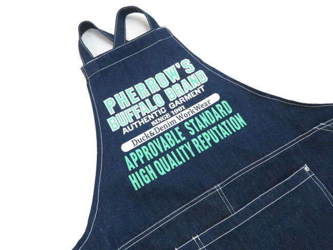 フェローズ Pherrow's Schürze Denim/Duck Outdoor Camping DIY Garagearbeit 25s-pde1