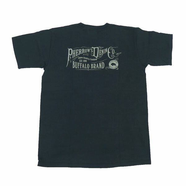 フェローズ PHERROW'S 半袖 プリントTシャツ  バックプリント 25S-PPT1